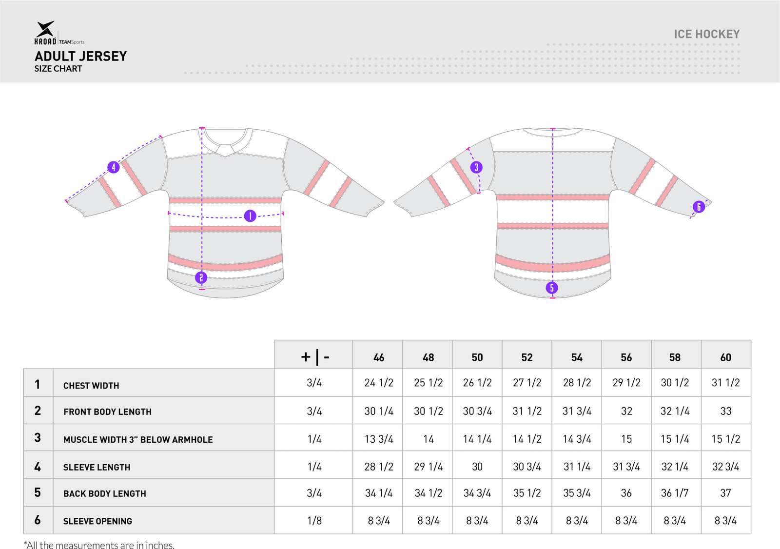 H4X X REPLAYS SIZE GUIDE